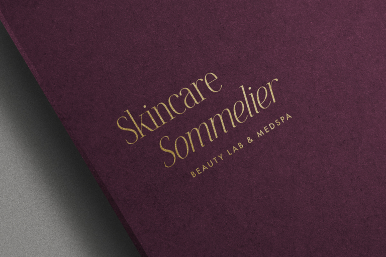 Skincare Sommelier MedSpa | Brand Design Spotlight
